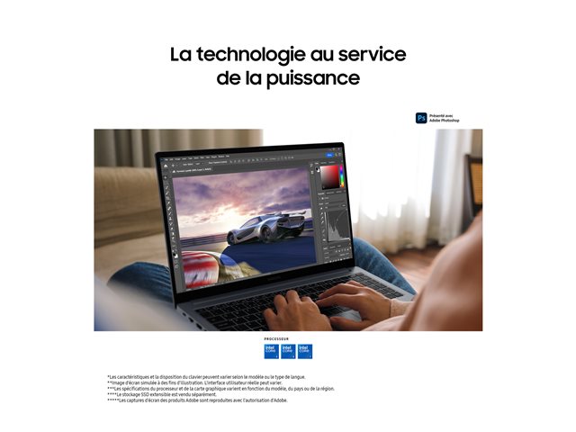 Samsung Galaxy Book4 - Intel Core i7 150U - 16GB - 512Go SSD NVMe - 15.6" 1920 x 1080 (FHD) - WiFi 6E - BTH 5.2 - Windows 11 Home