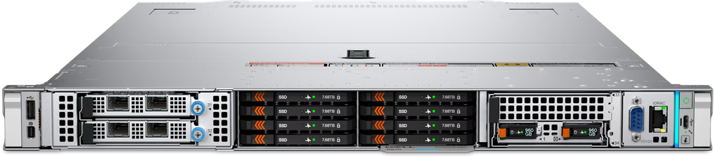 DELL EMC PowerEdge R670 - 2 x 6730P – 32GB – 2 x 1,92 To NVME 