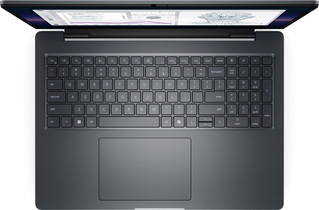 Dell Pro Max 16 Plus MB16250 - Intel® Core™ Ultra 7 265HX - NVIDIA RTX™ PRO 1000 Blackwell - 16 Go RAM - 512 Go SSD - 16" FHD+ ACL (1920x1200) - Windows 11 Pro 