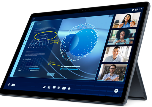 [90917/7350_Det] DELL Latitude 7350 Détachable - Intel Core Ultra 7 164U - 16GB - 256GB, M.2 2230, TLC PCIe Gen 4 NVMe - 13", 3K 2880 x 1920 Non Touch - WiFi 7 - Bth 5.4 - Windows 11 Pro